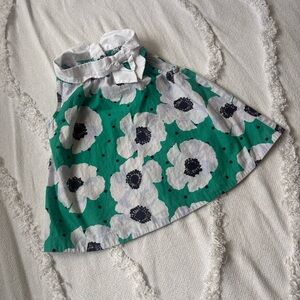 Janie and Jack Vintage Tag Dots and Poppies Shirt